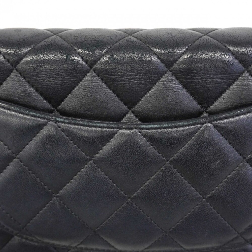 CHANEL Authentic Black Lambskin Leather Wallet - Picture 6 of 13